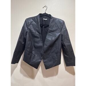 Helmut Lang Blazer leather jacket Black large